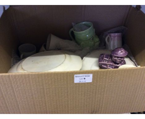 A selection of assorted WW1 and earlier military related ceramics including Old Bill mug, WW1 commemorative beakers and cups,