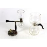 A Landers Frary & Clarke of USA Universal Café Noira double glass coffee percolator with ceramic