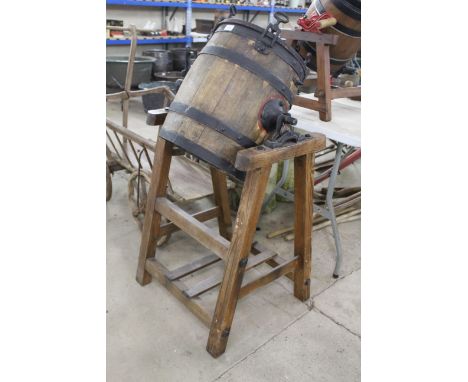 A butter churn, named to The Separator Sales of Bristol