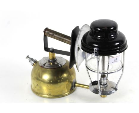 A Tilley London Underground hand held lamp 