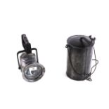 A Northern Eastern Railway of Retford "The Premier Lamp Co. of Leeds" carbide lamp Reg. No.