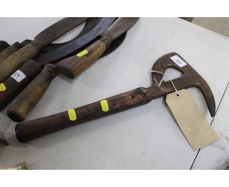 A WWII aircraft escape axe 