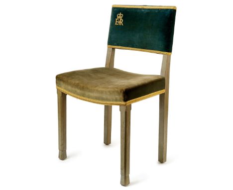 Elizabeth II 1953 Coronation chair.A good rare example from the Coronation of Her Majesty Queen Elizabeth II at the Abbey Chu