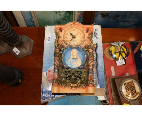 An Angels clock in original box 
