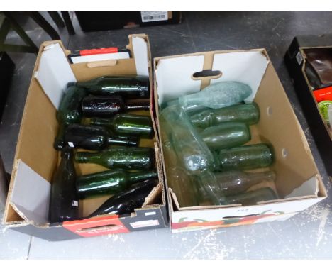 A COLLECTION OF VINTAGE BOTTLES