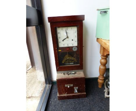 A NATIONAL TIME RECORDER Co. Ltd. CLOCKING IN CLOCK