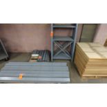 Light duty shelving units