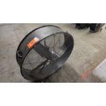 Industrial drum fan