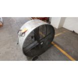 Industrial drum fan