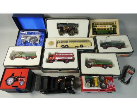 Various Makers - a collection of boxed and unboxed die-cast models, to include Corgi 80107 Fowler B6 Super Lion Showmans Engi