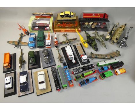 Various Makers - an assorted collection of die-cast model vehicles and aircraft, to include boxed; Oxford Commercials, Dinky 