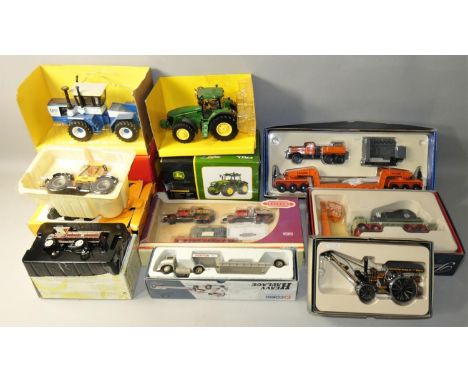 Various Makers - a collection of boxed die-cast models, to include a Corgi; 'Passage of Time' No. 09804 ERF V8 Wheel Platform