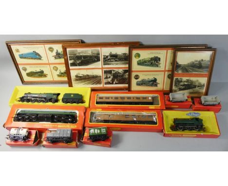 Hornby 'OO' gauge - a quantity of boxed scale models by Hornby Railways, to include 36 - R.601 Double Straight Track, R.745 L