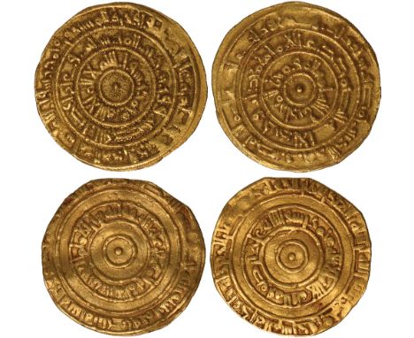 Islamic Coins, Fatimid, al-Mu‘izz, dinar, Misr 363h, wt. 4.22gms. (Nicol 368; W.819); al-‘Aziz, dinar, al-Mansuriya 382h, wt.