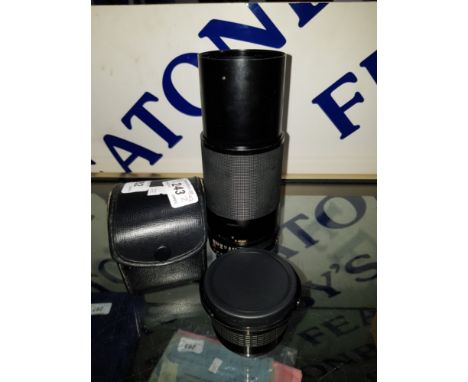 A TAMRON ADAPTALL LENSE FOR PENTAX K AND A MACRO LENSE