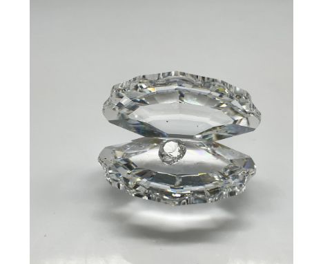 Natural depiction of this sea figural created with clear crystal. Part of the South Sea theme group. Swarovski backstamp. 762