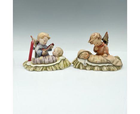 This pair includes an angel watching over a baby, HUM#25 called Angelic Sleep Candle TMK#6. Also included is a limited editio