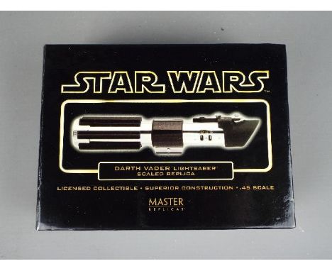 Star Wars, Master Replicas - A Master Replicas .45 scale Star Wars 'Darth Vader Lightsabre'. The model appears to be in Mint 