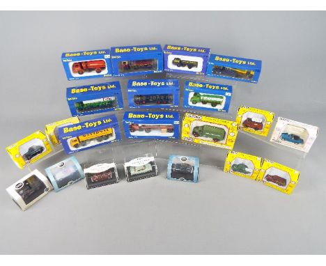 Oxford Diecast, Classix, base Toys - 20 boxed diecast 1:76 vehicles including Base Toys D76 Leyland Tanker - Castrol; Classix