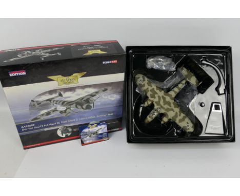 Corgi Aviation Archive - A boxed 1:72 #AA38802  Dornier Do215 B-5 Kauz 3, Stab 2/NJG 2, Leeuwarden, Summer 1942 - The model a