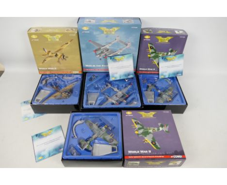 Corgi Aviation Archive - 4 x boxed aircraft in 1:72 scale including Westland Lysander Palestine 1940 number 2006 of only 4050