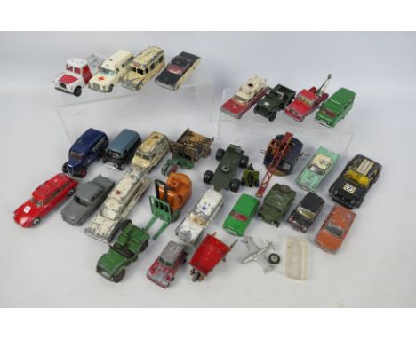 Dinky Toys - Corgi Toys - Matchbox - Others - A quantity of loose and playworn diecast vehicles. Lot includes Lone Star Jeep;