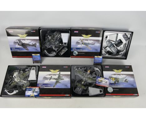 Corgi Aviation Archive - 4 x boxed limited edition aircraft in 1:72 scale including Spitfire PRXIX number 631 of only 1400 ma