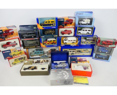 Corgi - Vitesse - Lledo. A selection of 20 boxed diecast models appearing in Excellent condition with Excellent boxes, to fea