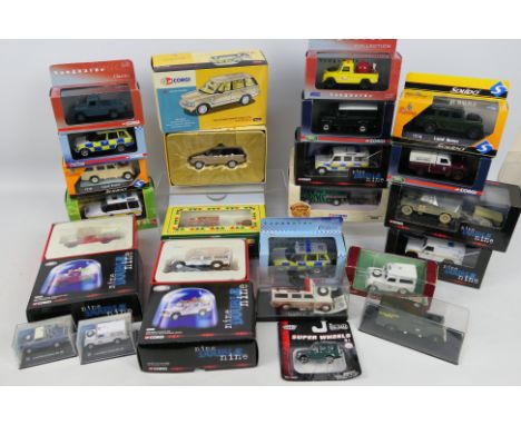 Corgi - Vitesse - Solido - Cararama - Motor Max. A selection of 23 boxed diecast models appearing in Excellent condition with