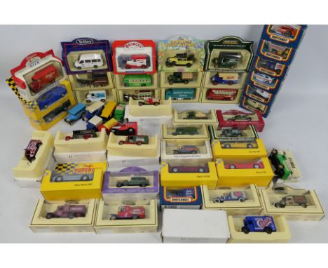 Corgi, Matchbox, Maisto, Lledo - 48 x boxed, loose, and postage-boxed die-cast model vehicles - Lot includes a Maisto 'Super 