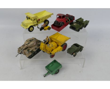 Dinky Toys - Matchbox - Corgi Toys - An unboxed group of predominately Dinky Toy diecast model cars. Lot includes Dinky Toys 