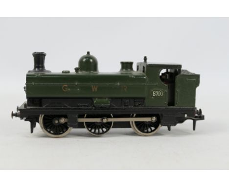 JVM Model Kits - A built metal model kit GWR 0-6-0 5700 Pannier tank engine in OO gauge. The locomotive appears to have been 