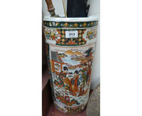 Oriental ceramic stick stand, garden sprayers, MCM cue
