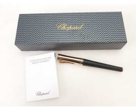 Chopard ballpoint pen "Classic Racing Collection" in presentation box with booklet