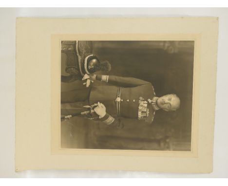 RAF - Air Marshal Sir Arthur Barratt, KCB, CMG, MC - large studio portrait bearing full title (Air VICE Marshal at time of ph