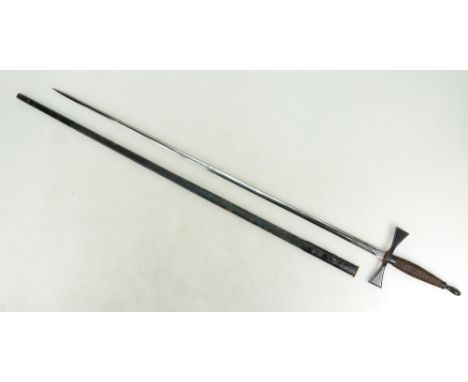 Wilkinson Sword Ltd. Masonic Dress Sword and scabbard, length 87cm.