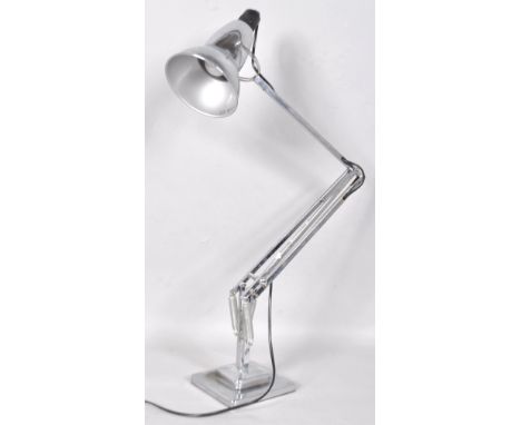 Herbert Terry, anglepoise, a contemporary model 1227, two step anglepoise lamp finished in chrome