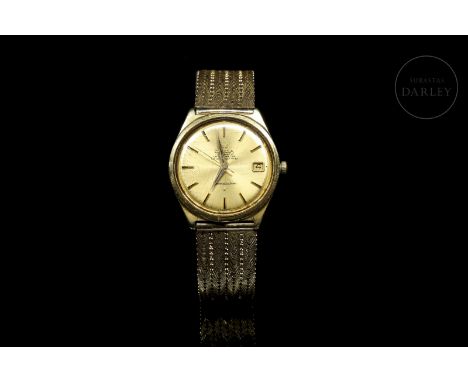 Omega watch in 18kt yellow gold, Constellation model, with automatic movement, chronometer officially certified. Year approx.