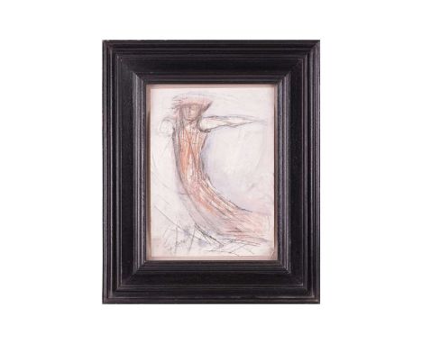 Cecil Collins (1908-1999), Sketch for the Resurrection of Christ, signed 'Cecil Collins' and dated 1958 (lower left), inscrib