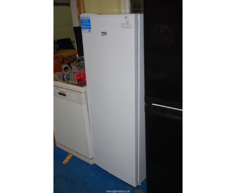 A Beko 5 shelf freezer.