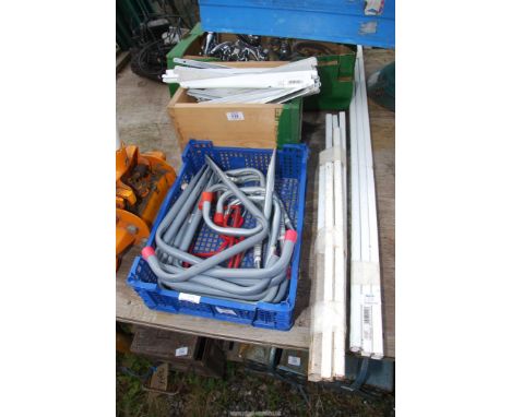 Shelf brackets and other brackets.