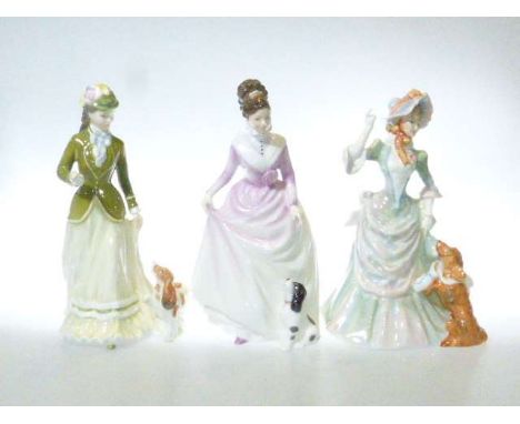 Royal Doulton Sarah HN3852, Loyal Friend HN3358, and, Good Companion HN3608 signed K Wilshaw (3)