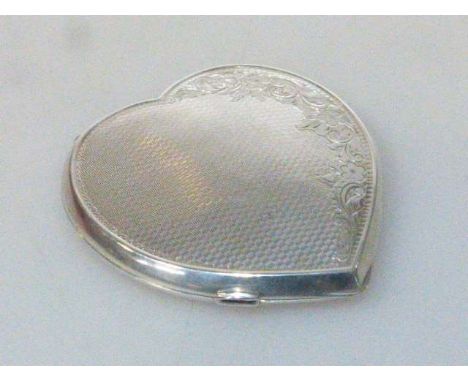 Vintage silver compact, Birmingham 1961