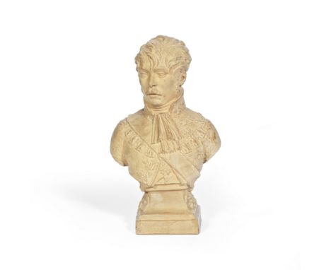 Of Napoleonic interest: A terracotta bust of Prince Eugène de Beauharnais (1781-1824), known as the 'Prince of Milan'Possibly