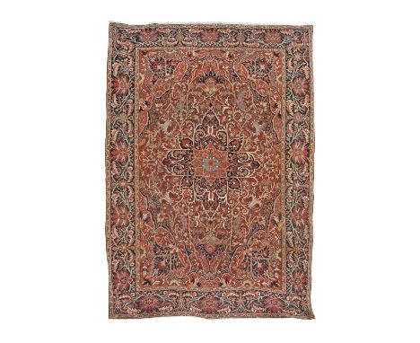 A Heriz carpetNorth West Persia,380cm x 285cmFootnotes:Please note that this lot is subject to the US embargo on the import o