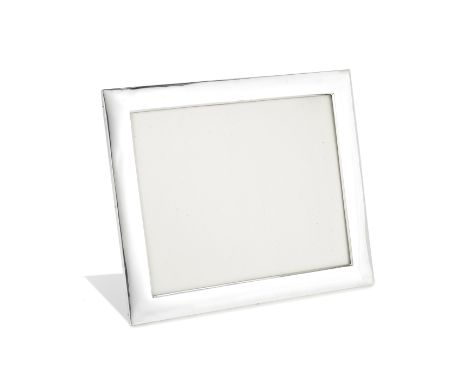 A silver-mounted photograph frameCharles S Green &amp; Co Ltd, Birmingham 1910With slightly curved plain mount, with original