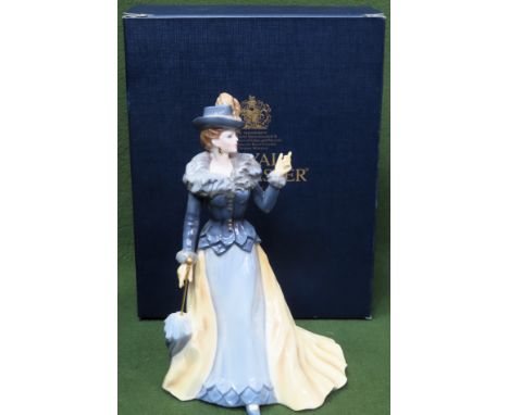 Royal Worcester boxed ceramic figure - Special Events, Elizabeth. Comes with C.O.A. Approx. 25.5cms H

reasonable used condit
