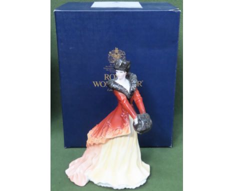 Royal Worcester boxed ceramic figure - Just for You, Barbara. Comes with C.O.A. Approx. 25cms H

reasonable used condition 