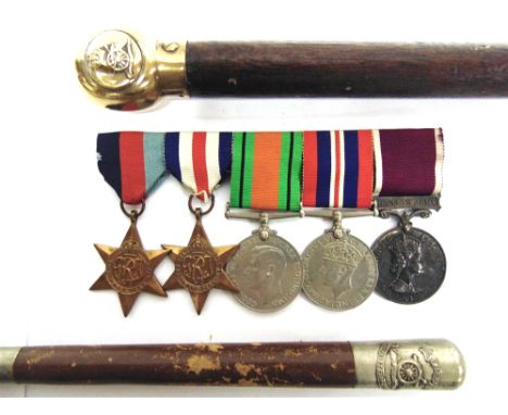 A SECOND WORLD WAR & LATER L.S.G.C. GROUP OF FIVE MEDALS TO WARRANT OFFICER A. ORMESHER, ROYAL ARTILLERY  comprising the 1939