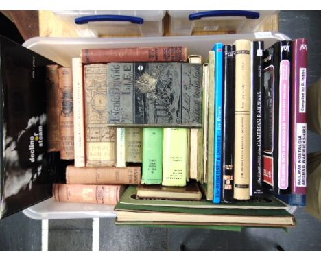 BOOKS - RAILWAY  Twenty-six assorted works, including Reynolds, Michael. Engine-Driving Life..., Crosby Lockwood & Co., Londo